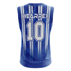 Conjunto de Camisetas de Baloncesto Personalizadas al por Mayor, 100% Poliéster, Lisas, para Sublimación, Diseño Simple, para Hombre - Product Image 3