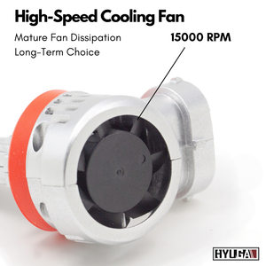 PA HYUGA U723 H8 H9 H11 H16J LED Headlight Fog <b>Bulbs</b> CSP 6500K 12V 30W 3000LM New IP68 Waterproof Universal Fitment - Product Image 3