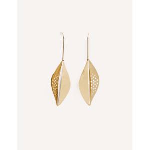 Orecchini in acciaio inox colore dorato YXQ E162 - Product Image 1