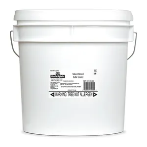 เนยอัลมอนด์ครีมจากธรรมชาติล้วน35lb บรรจุเป็นกลุ่มปราศจากเกลือ ingr - Product Image 1