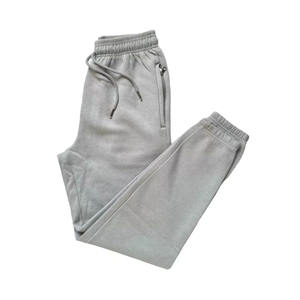 High Quality Midweight Polyester Brushed Men's Vintage Joggers Custom <b>Fleece</b> Straight Leg Mid Waist Washed <b>Trouser</b> - Product Image 1