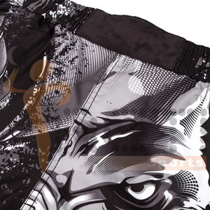 2024 haute qualité Mma Shorts de boxe en gros Polyester vêtements de sport hommes personnalisable Oem Arts martiaux Sublimation combat Shorts - Product Image 5