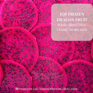 Fruits du dragon congelés IQF prêts pour l'exportation de fruits vietnamiens - Product Image 2