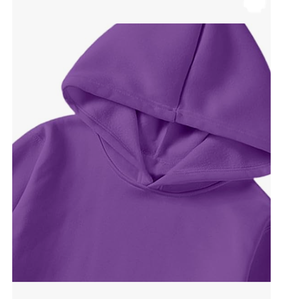 เสื้อฮู้ดสวมหัวผ้าฝ้ายโอเวอร์ไซส์สำหรับผู้ชาย, เสื้อฮู้ดสวมหัวโลโก้ออกแบบได้ตามต้องการเปิดไหล่และเรียบสำหรับฤดูหนาว - Product Image 3