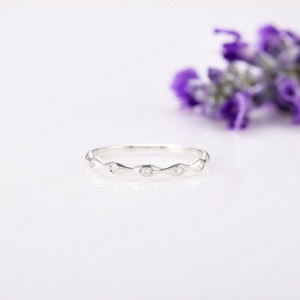 Anillo clásico, joyería para mujer, joyería de estilo bohemio de plata, Plata de Ley 925, Topacio blanco, piedras preciosas, anillo hecho a mano, regalo para esposa - Product Image 1