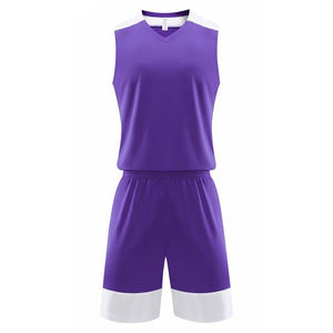 Conjunto de uniforme de baloncesto para niños de gran venta transpirable de secado rápido sublimado con ropa de baloncesto impresa de nuevo diseño - Product Image 4