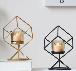 Cast Aluminum Candle <b>Holders</b> Classic Candle <b>Holder</b> Leaf Shape Wedding and Festival Decoration <b>Tealight</b> <b>Holder</b> - Product Image 4