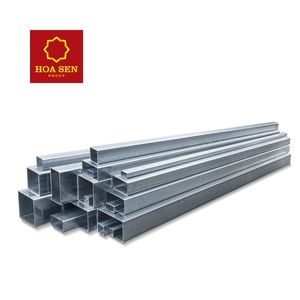 Tubo Cuadrado de Acero Laminado en Caliente de Grado Premium A, Estándar ERW DIN, 48 mm x 114 mm, 6 Metros de Largo - Product Image 1