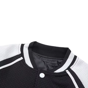 Vestes universitaires pour hommes grande taille, vente en gros, vestes universitaires vierges, logo personnalisé - Product Image 3