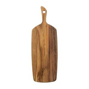 Tabla de cortar de madera ideal para regalar a cocineros caseros que aprecian los utensilios de cocina naturales y funcionales. - Product Image 4