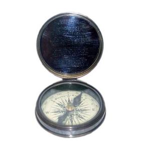 Brújula luminosa de estilo de Reloj clásico de latón a la venta, brújula de bolsillo con diseño antiguo para exteriores, Camping, nuevo viaje portátil, senderismo - Product Image 4