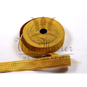 Holesale-estmento trenzado de alambre de lingote, encaje antiguo/ylar RAID/ace Gold - Product Image 5