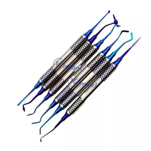 6pcs Kit Dental Composite Resin Filling Spatulas Double Head Professional Dentist <b>Accessories</b> Cleaning Filling <b>Tools</b> - Product Image 6