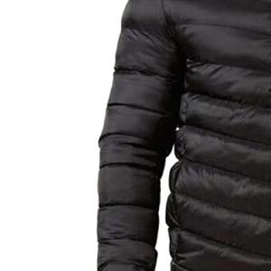 Wholesale Men's Winter <b>Puffer</b> <b>Jacket</b> <b>Hooded</b> Warm Outerwear Customised Logo Printing Breathable <b>Jacket</b> OEM - Product Image 5