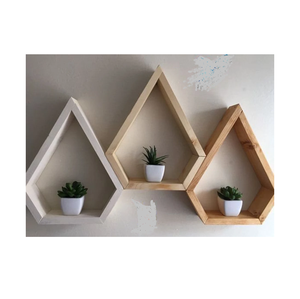 Nouveau design de luxe articles de décoration murale en bois rustique artisanat mur décoration de la maison fleurs look pièce de design - Product Image 5