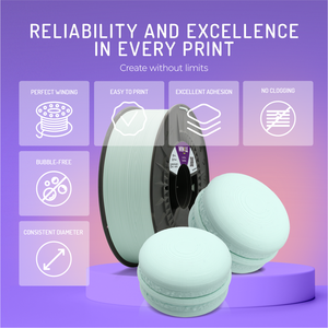 Filament WINKLE PLA HD Pastel 1,75 mm 1 kg pour imprimante 3D, vente en gros, finition mate FDM, impression facile, sans déformation, tolérance 0,05 mm, 190-230 - Product Image 4
