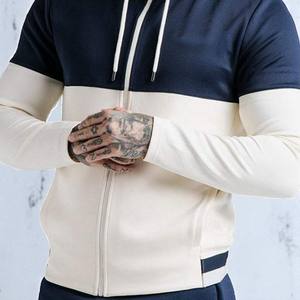 2025 nuevo chándal personalizado de alta calidad a rayas en blanco para hombre, ropa deportiva informal para hombre, chándal para gimnasio - Product Image 6