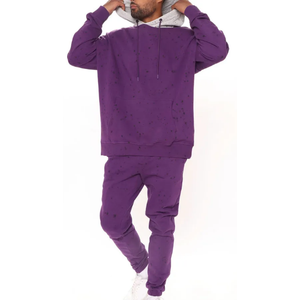 Moda Unisex Sweat Suits Sudadera con capucha y Jogger Set Diseñador para hombre Chándales Marcas famosas para hombre Sudadera con capucha y pantalones de chándal Set - Product Image 1