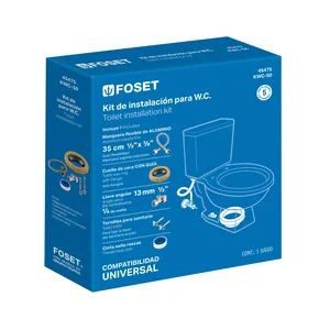 Kit Kit di installazione FOSET WC con 4 unità set di ferramenta da bagno - Product Image 2