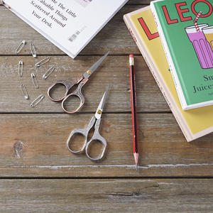 Tijeras de bordado de belleza con mango multicolor, cuchillas rectas afiladas, Punta puntiaguda, tijeras multicuidado elegantes - Product Image 5