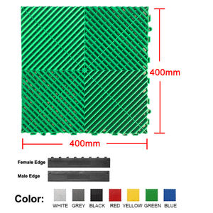 Vente en gros Carreaux de sol modulaires antidérapants Tapis de sol en plastique PP Drainage ventilé Carreaux de sol de <span class=keywords><strong>garage</strong></span> à emboîtement en plastique - Product Image 2