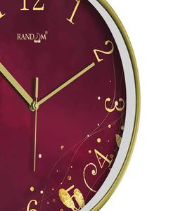 Horloges murales Affichage à aiguille à quartz à face unique Design moderne Fonctionnement silencieux Alimenté par batterie pour la décoration intérieure du salon et du bureau - Product Image 2