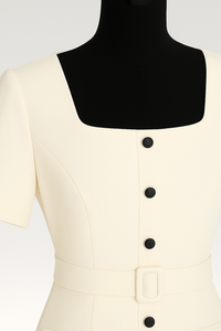 Ropa al por mayor, vestido elegante para mujer, fabricante de ropa OEM ODM en Vietnam, ropa de mujer, etiqueta personalizada, tela personalizada - Product Image 4