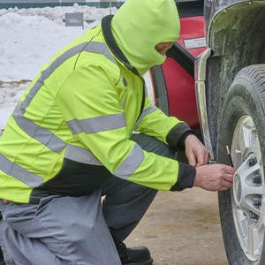 Chaqueta de seguridad de suministro directo de fábrica Chaqueta DE SEGURIDAD hecha de poliéster de nylon Servicio OEM Chaqueta de seguridad - Product Image 5