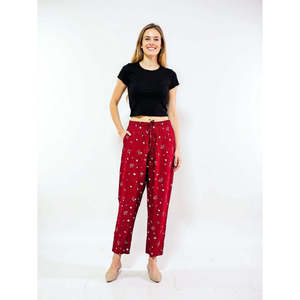Evolove Women's Super Soft Rayon Printed <b>Pyjama</b> Comfortable Relaxed Lounge Pants with Pockets for Leisure Time - Product Image 1
