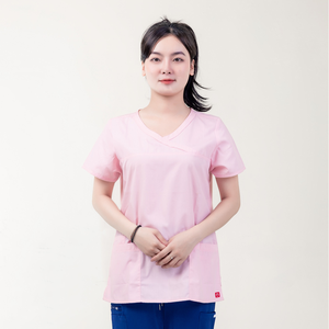 Chemise médicale unisexe de qualité supérieure, extensible, respirante et confortable, uniforme pour infirmières, médecins et personnel de santé - Product Image 4