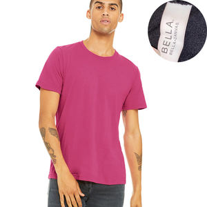 Meilleurs fournisseurs fabricants de t-shirts à manches courtes Bella Canvas en polyester/coton tri-mélange de haute qualité, coupe ajustée - Product Image 5