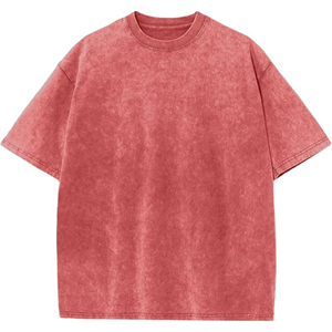 Camiseta Vintage al por Mayor para Hombre, Talla Grande, 100% Algodón, Lavado Ácido, 240 GSM, Peso Pesado - Product Image 6