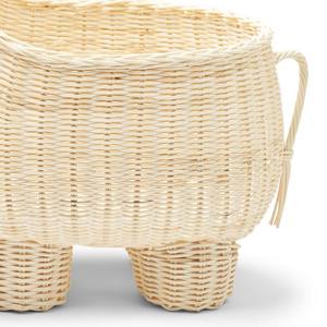 Panier de rangement pour jouets de lion pour enfants en gros, design élégant en rotin tressé, fait à la main, écologique, organisateur de chambre d'enfant - Product Image 3