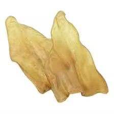 Friandises à mâcher pour chiens en oreilles de bœuf et de buffle naturelles, riches en protéines, longue durée, artisanat naturel - Product Image 4