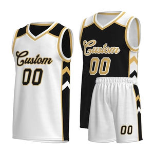 Uniformes de Baloncesto Reversibles de Doble Cara SAMAVIA, Conjuntos Transpirables con Apliques de Alto Rendimiento para Equipos de EE. UU. - Product Image 6