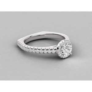 Anillo de Diamantes Solitario de Oro de 14K para Mujer, Diseño Brillante - Product Image 5