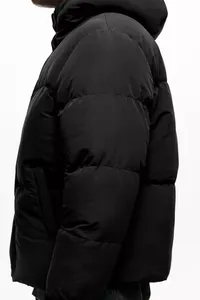 Men's Stylish Lightweight Puffer <b>Jacket</b> Waterproof Warm Insulated Winter Coat <b>Packable</b> and Durable for Outdoor Use - Product Image 3