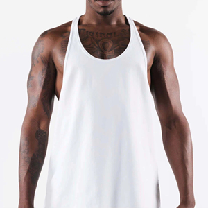 Camiseta sin Mangas de Alta Calidad para Hombre, para Deportes, Gimnasio, Entrenamiento, Color Sólido, Camiseta sin Mangas Personalizada Estampada de Alta Calidad para Hombre en Venta - Product Image 1