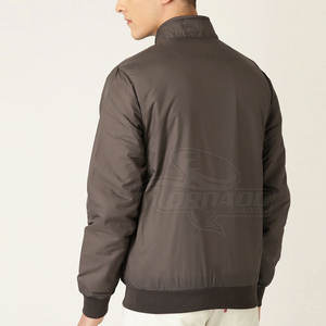 2023 automne nouveau blouson aviateur en nylon de haute qualité personnalisé pour adultes col montant à capuche fermeture éclair en gros pour la saison d'hiver - Product Image 2