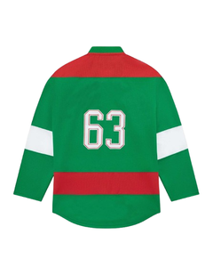 Maillot de hockey sur glace par sublimation, uniforme d'équipe de joueur de sport, impression entièrement sublimée, découpe automatisée, vêtements de sport de hockey sur glace - Product Image 2