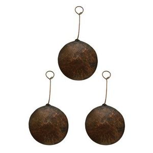 Ornement de Noël rustique en fer galvanisé fait à la main avec une forme personnalisée, idéal pour la décoration de l'arbre de Noël - Product Image 6
