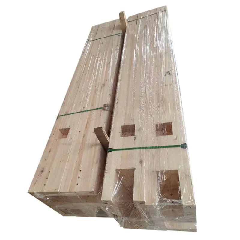 Venda quente de fábrica personalizada de melhor qualidade de vigas de madeira de pinho modulares de madeira projetada