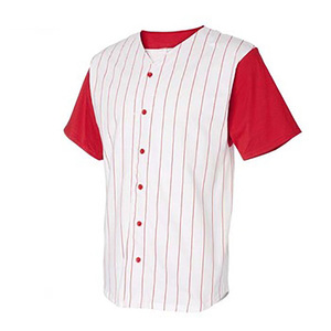 Custom Breathable Polyester Baseball Jersey Anti-UV V-Neck Lightweight Quick Dry Sportswear Short Sleeves Dye Sublimation Custom - Product Image 6