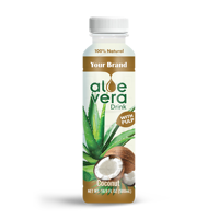 Groothandel Vietnam's natuurlijke Aloë Vera fruitsap, gefilterd, 500ml fles, OEM/TanDo merk, Halal gecertificeerd, 7Brix, 18 maanden houdbaar