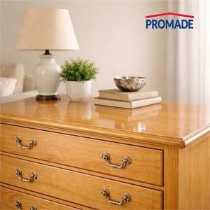 Interior Wood Varnish Water-Based, <b>Gloss</b> Finish, <b>Clear</b> Colorless, Low Odor, Scratch Resistant, 4 L - Product Image 3