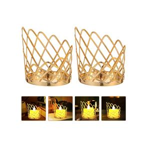 Exportateur de conception classique de support votif de photophore de table en métal pour la décoration festive de maison et de mariage et fournitures de cadeaux - Product Image 4