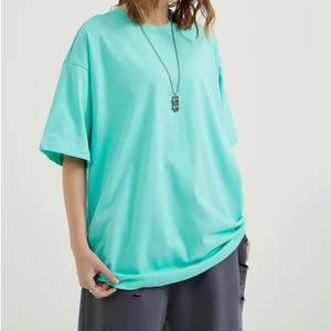 เสื้อยืดสวมหัวผ้าฝ้าย100% ของผู้ชายเสื้อสเวตเตอร์คอกลมแขนสั้นพิมพ์ลาย3D ธรรมดาไซส์ใหญ่พิเศษโลโก้ตามสั่ง - Product Image 6