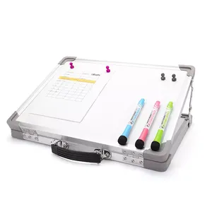 Double Sided Desktop <strong>Whiteboard</strong> and <strong>Mini</strong> Foldable Magnetic <strong>Whiteboard</strong> for Students and Kids Drawing - Product Image 3