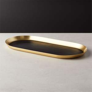 ถาดเสิร์ฟสแตนเลสขัดเงากระจกพร้อมด้ามจับตามหลักสรีรศาสตร์สำหรับบ้านสุดหรูและการใช้งานเชิงพาณิชย์ - Product Image 2