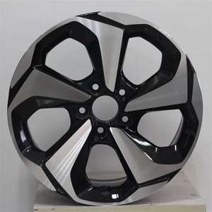 20 Inch 5x114.3 Gloss Black Chrome Lip Alloy <b>Wheels</b> 20x8.0J ET42 Deep Concave Rims for Accord for Civic Altima Maxima Sedan Hubs - Product Image 1